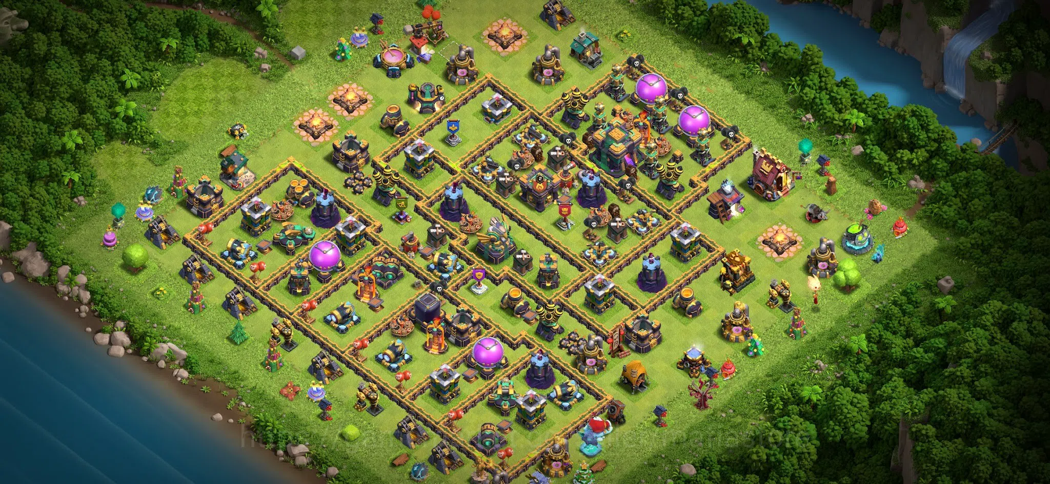 Clash of Clans Accounts TH13 MAX AQ 80 RC 30, GW 54 Heroes, 5 Pets inc. Un image 3