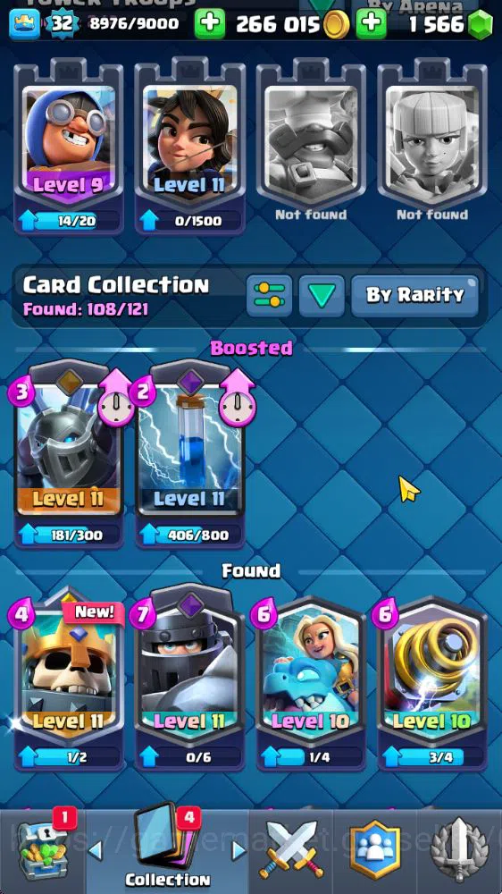 Clash Royale Accounts Midgame Lvl 32|Trophy 5712|KTL 11|Limited Skin|Card 108|7 Evo 1 Champ 16 Legend,32 Epic,30 Rare,29 12