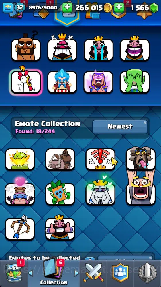 Clash Royale Accounts Midgame Lvl 32|Trophy 5712|KTL 11|Limited Skin|Card 108|7 Evo 1 Champ 16 Legend,32 Epic,30 Rare,29 7