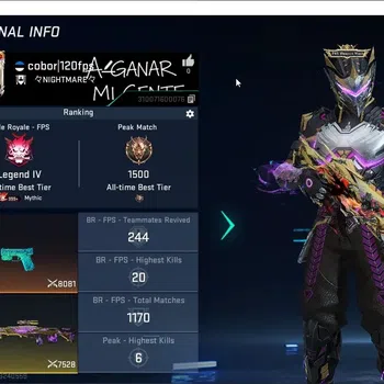 Blood Strike Accounts Collab Skin Asia |3 Limited Guns:Origin-12,RPK-Vermilion,MP7-Verdant|4 Collab