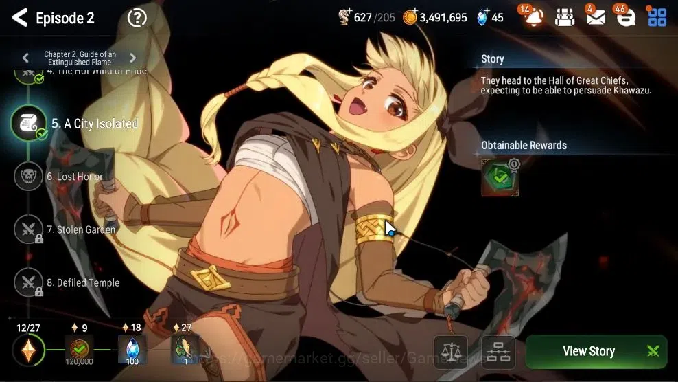 Epic Seven Accounts High-End GLOBAL UnVerif|New Era|2 ML(NavyCapt Landy,SoT Snow)+Ab Fumyr,Ivana,TA Coli,Etc|850 MM+302K 2
