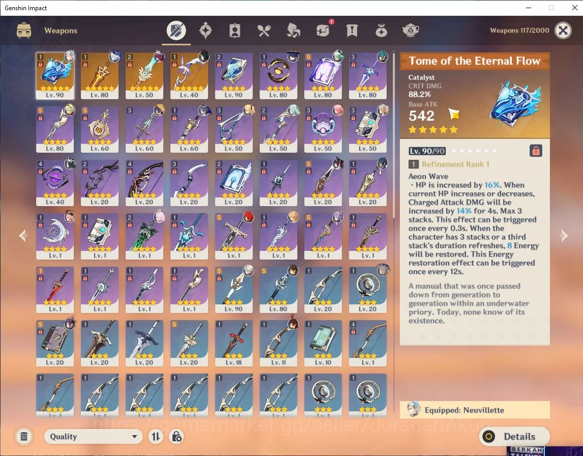 Genshin Impact Accounts Mid Game ASIA|AR 56|6 Limited + 4 [5 Star's 3