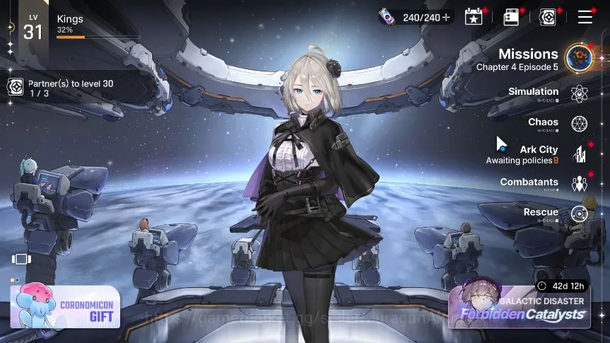 Chaos Zero Nightmare Accounts GLOBAL|Lv 31|7 SSR(Khalipe M1,Haru M1,Luke,Orlea,H image 1
