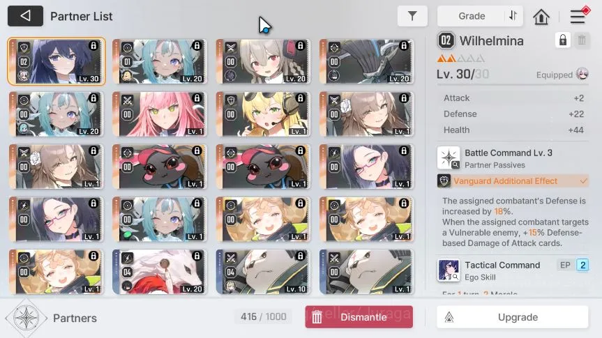 Chaos Zero Nightmare Accounts GLOBAL|Lv 31|7 SSR(Khalipe M1,Haru M1,Luke,Orlea,Hugo,Renoa,Yuki)+ 9SR(Mika M6,Nia M3,Etc)+17 5