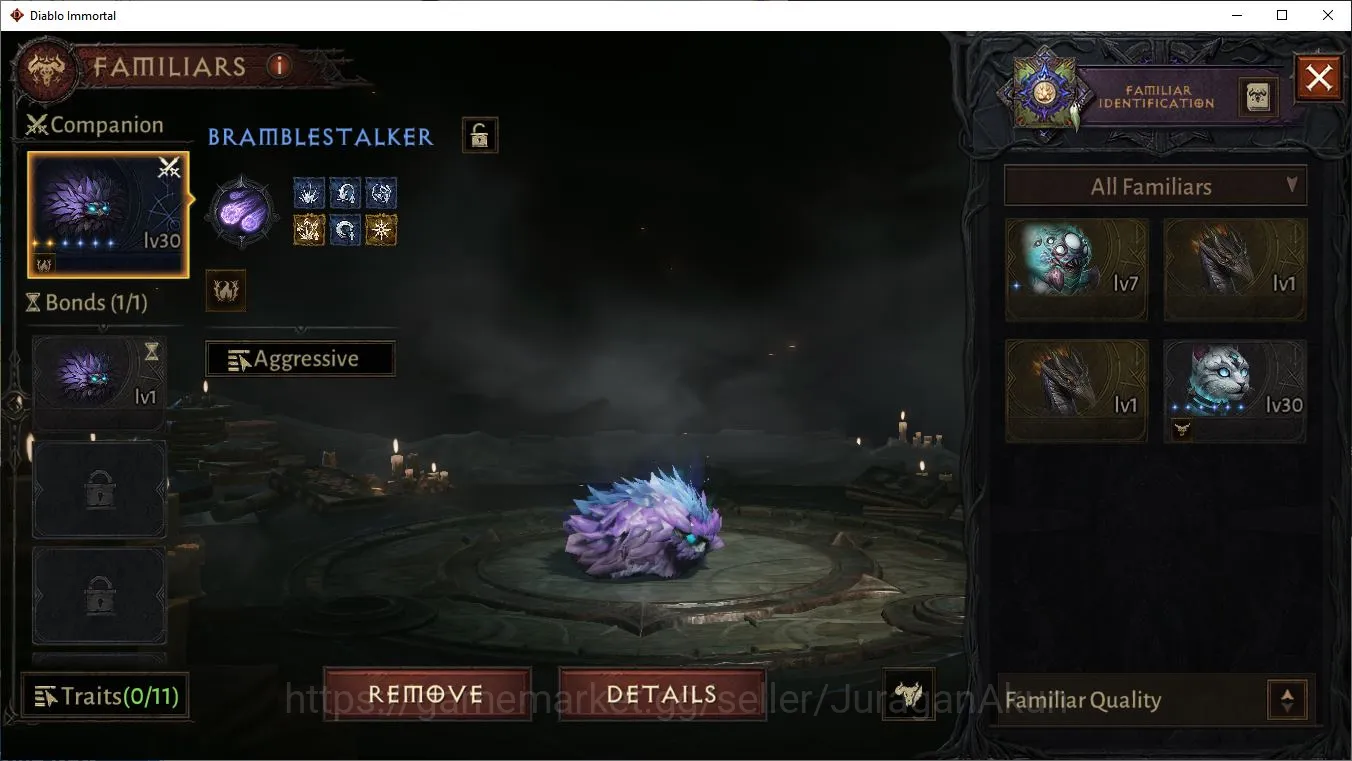 Diablo Immortal Accounts Mid-Tier SEA-Gillian|Lv60(348)Necromancer|25k CR|Reso 480|Hell III|Paragon Harbringer|Hell 6