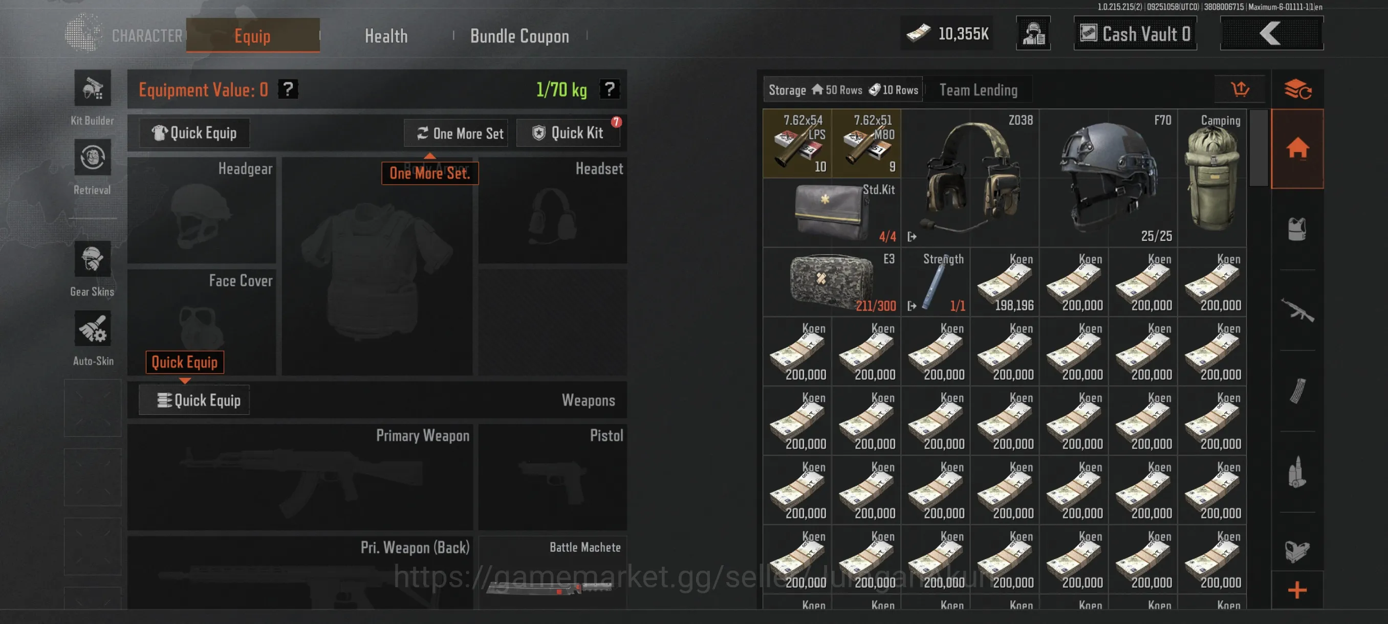 Arena Breakout Accounts Starter [MOBILE]SV 10,3M|CV 10M| Starter Account|BMachete, Borealis AK-12,Etc|Many Resource|CN 5