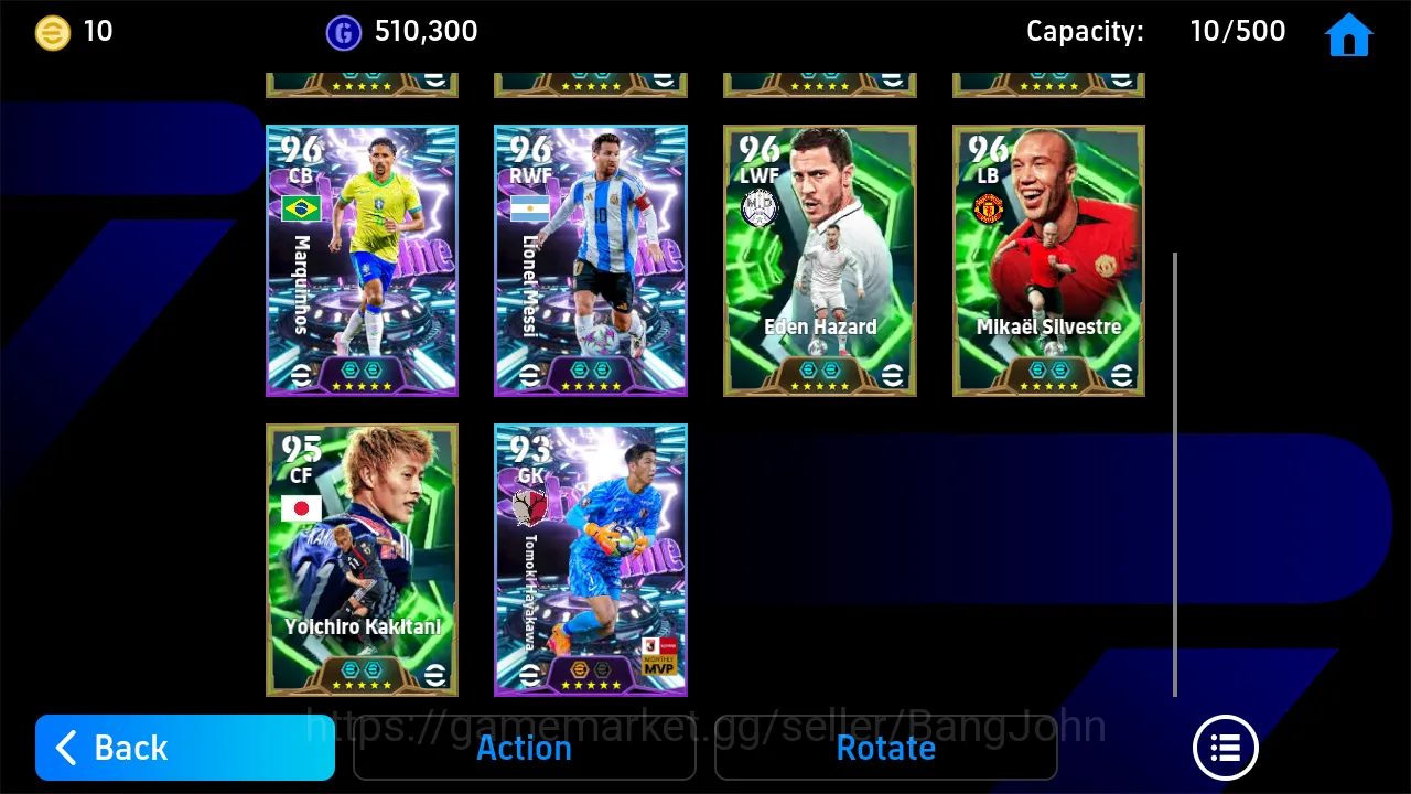 eFootball Accounts Others power 3136 | rui costa epic db gattuso epic db abbiati epic db | EFB134B 5