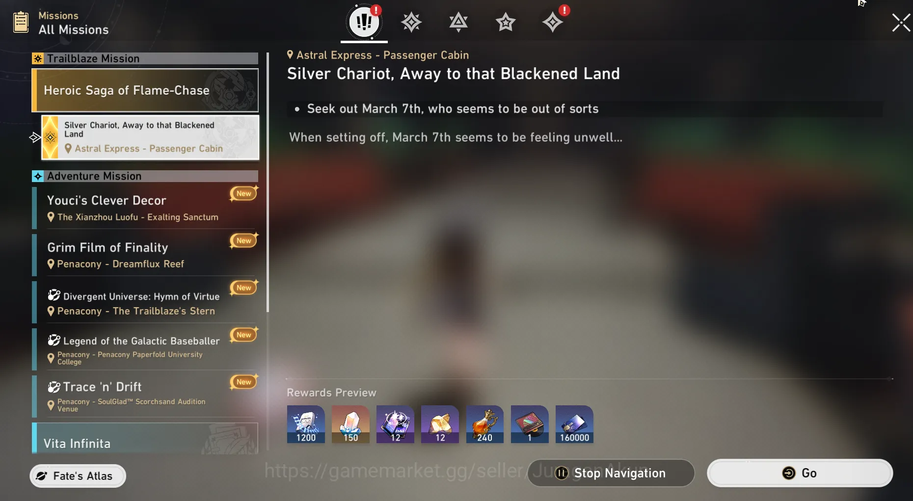 Honkai Star Rail Accounts Mid Game ASIA [TL69] 7 Limited (Acheron+Sign, Ruan Mei E1, Aventurine, Firefly, ETC)|Amphoreus 3
