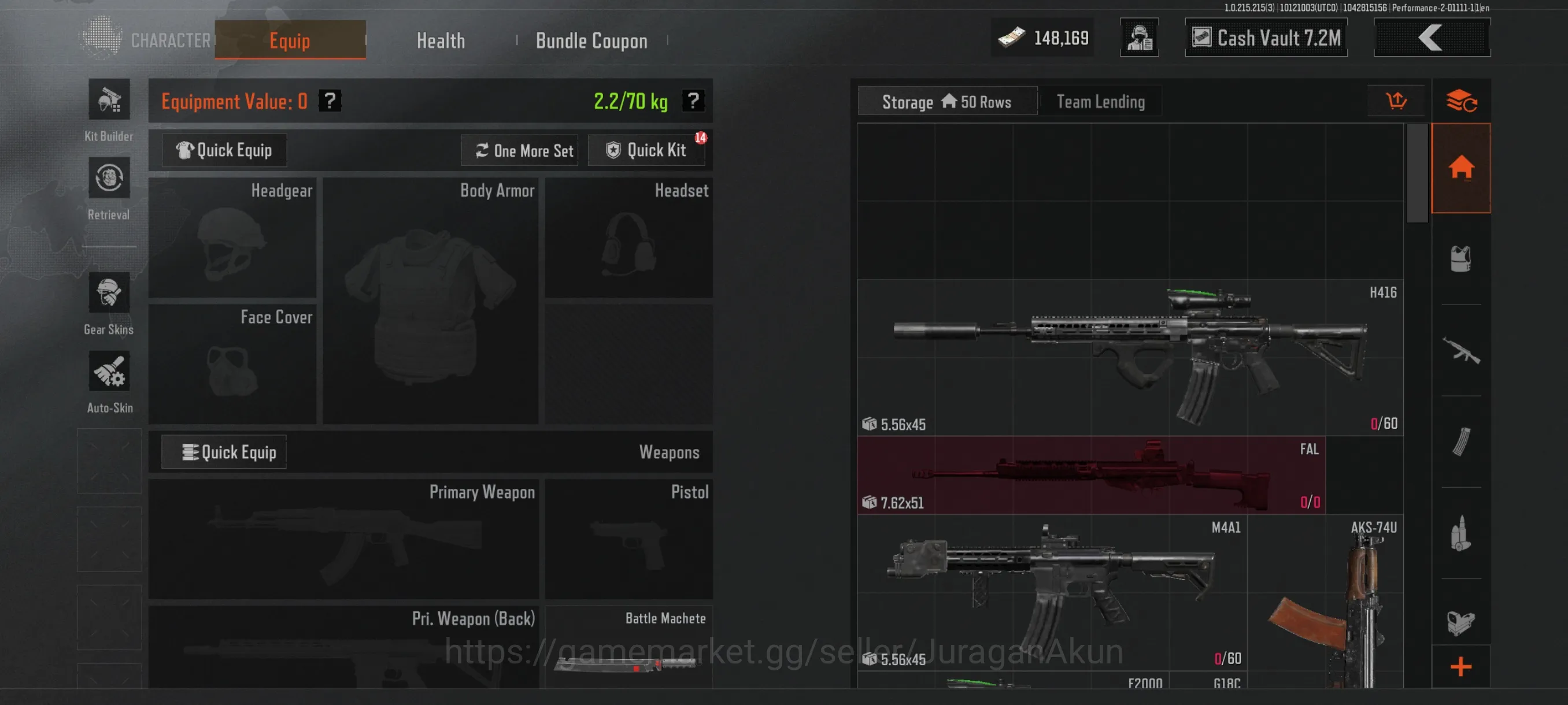 Arena Breakout Mid-Tier [MOBILE]SV 8,6M|CV 7,2M|Bmachete,AKS74,QQt03,Borea image 1
