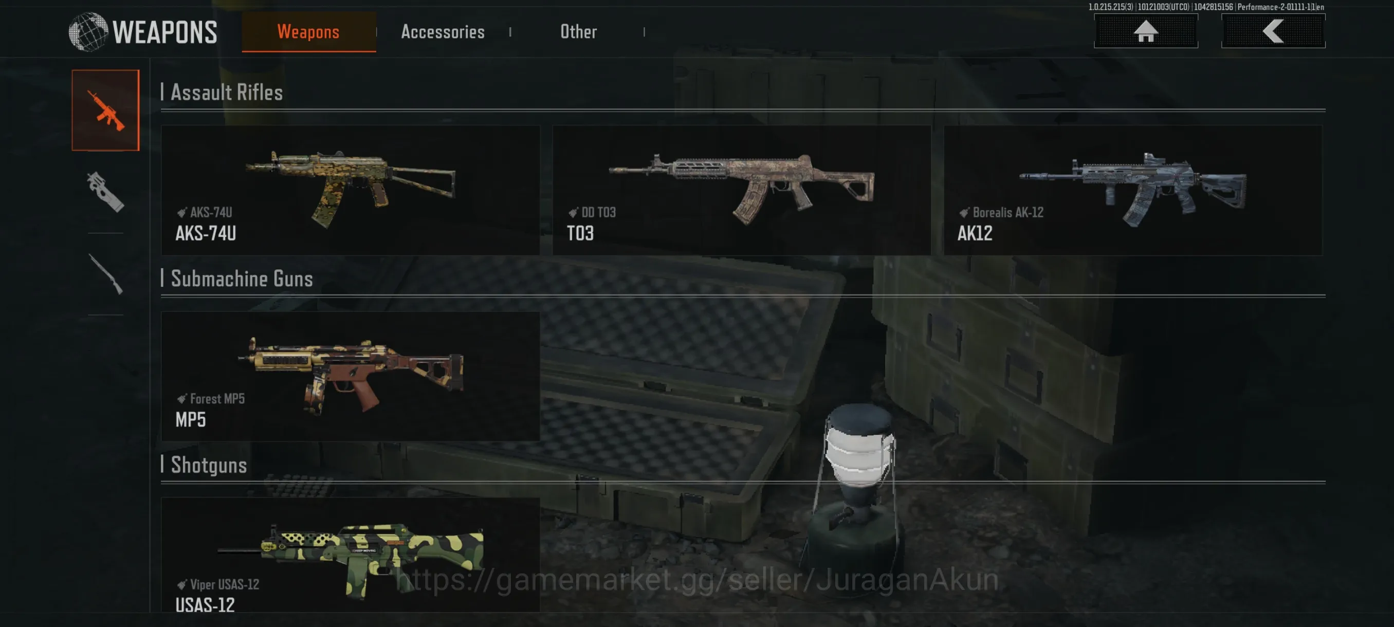 Arena Breakout Accounts Mid-Tier [MOBILE]SV 8,6M|CV 7,2M|Bmachete,AKS74,QQt03,Borealis,ForestMp5,Etc|Many Resource|CN 2