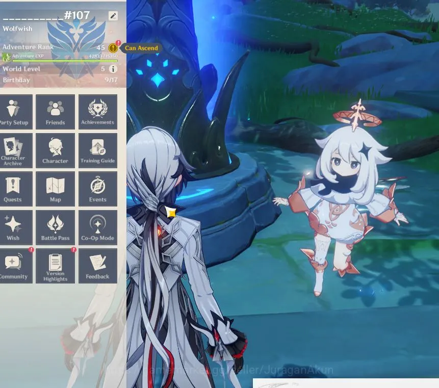 Genshin Impact Mid Game ASIA|AR 45| 2 Limited |[Nahida C1,Arlechino] Keqin image 1