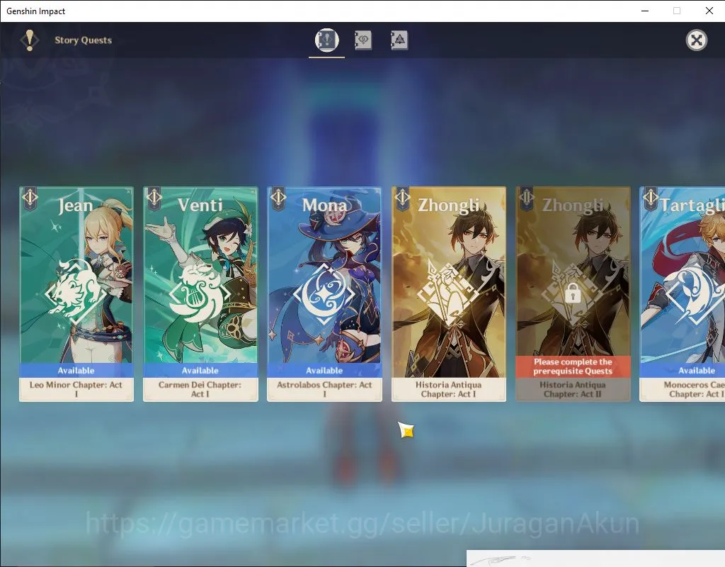 Genshin Impact Accounts Mid Game ASIA|AR 45| 2 Limited |[Nahida C1,Arlechino] Keqing,Diluc,QingQiu|MC Male|Take Email|Check 10
