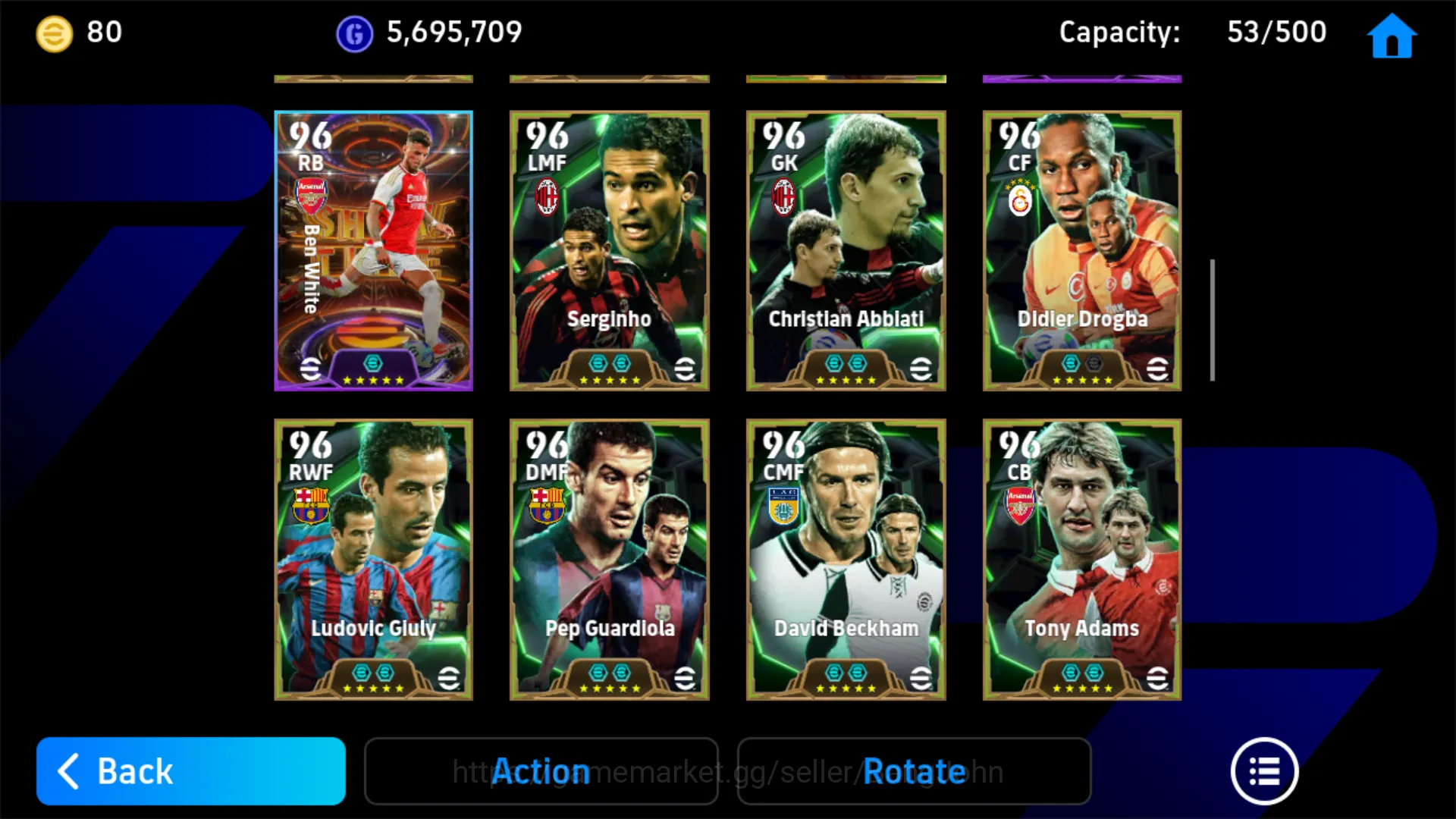 eFootball Accounts Others power 3208 | luis suarez epic db | antoine griezmann big time | lionel messi pack barca | filippo 5