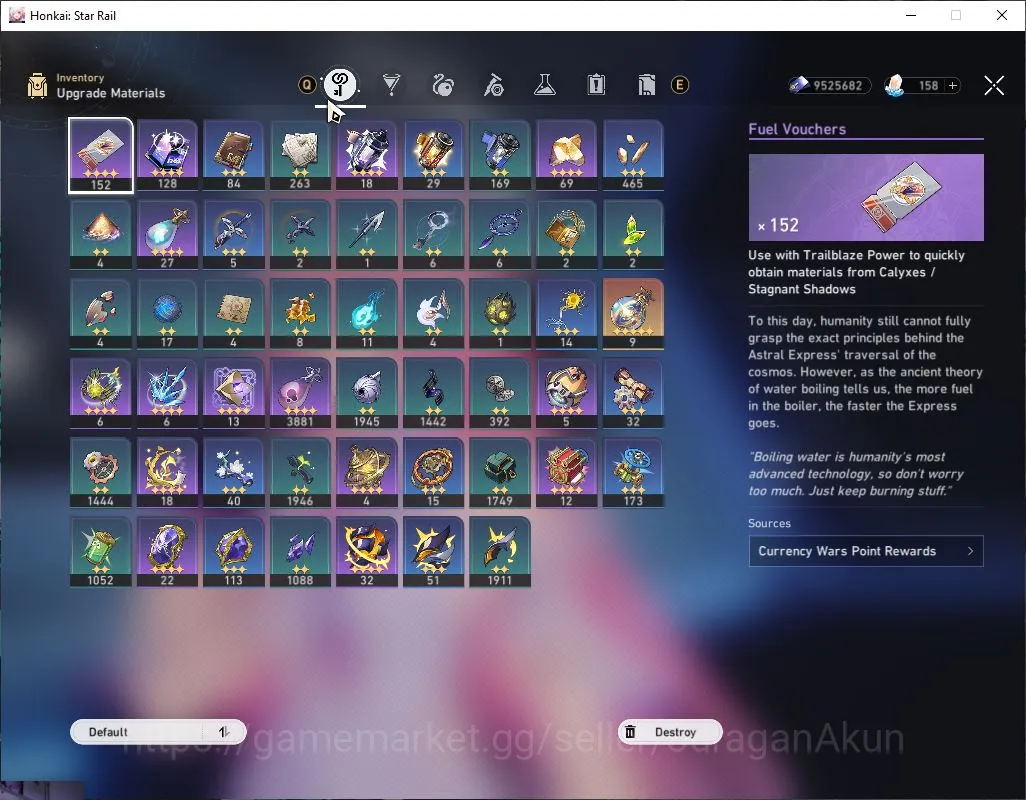 Honkai Star Rail Accounts Mid Game ASIA|TL 70|DOT Team|16 Limited|[Phainon,Acheron]+Sign,Cyrene,Robin,Rappa,Etc|Mc 4