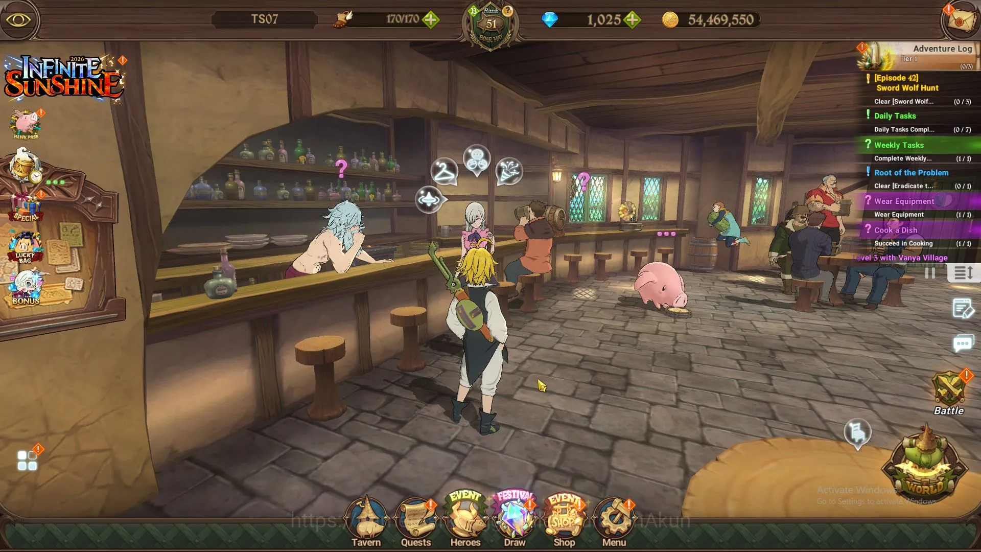 The Seven Deadly Sins: Grand Cross Accounts ASIA | 989K CC | Ch 5 | Starter | 1 LR + 3 UR + 10 image 2