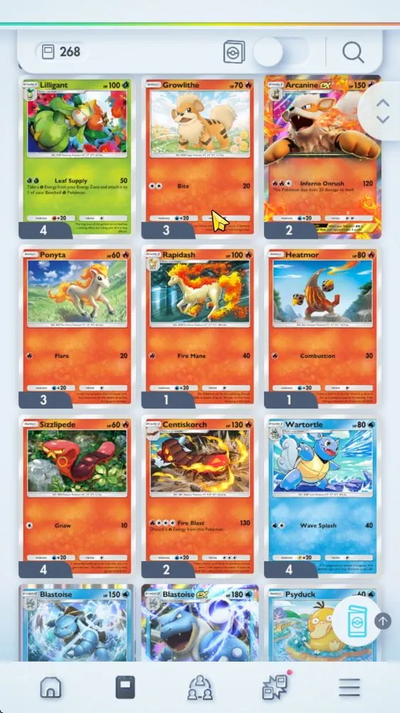 Pokémon TCG Pocket Accounts Lv 10 | 268 Card 13 EX Total(Pickachu x Zapdos, Me image 5