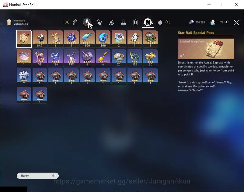 Honkai Star Rail Accounts End Game ASIA|TL 69|11 Limited|(Jiaoqiu,Acheron)+Sign [Anaxa,Aventurine,Huohuo,Firefly Etc]|MC 4
