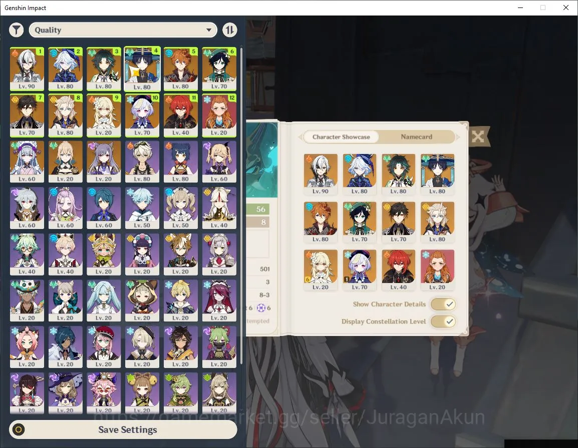 Genshin Impact Mid Game ASIA|AR 56|8 Limited +3 [5 StarWeapon]|[Arlecchino image 1
