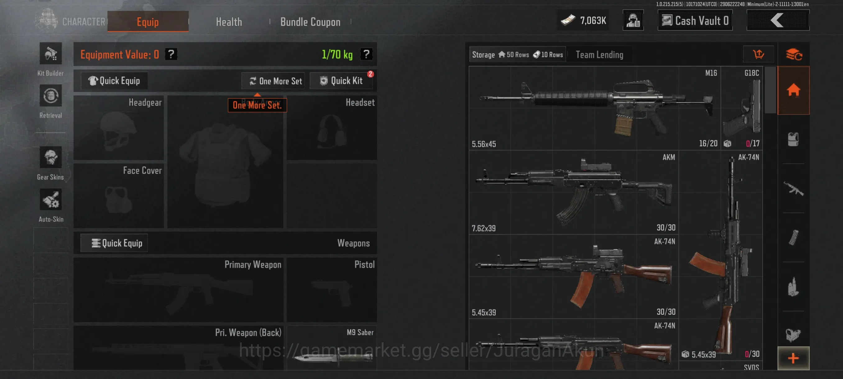 Arena Breakout Accounts Starter [MOBILE]SV 8M|CV 7M|Starter Speed SQB MDR|Plain ACC|Many Gear Resource|CN ON|Log 5