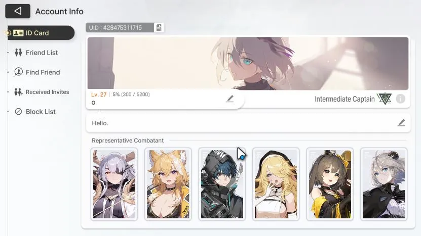 Chaos Zero Nightmare Accounts GLOBAL Lv27|6 SSR(Luke Haru) 9SR(MikaM2,AmirM3,Nia image 4