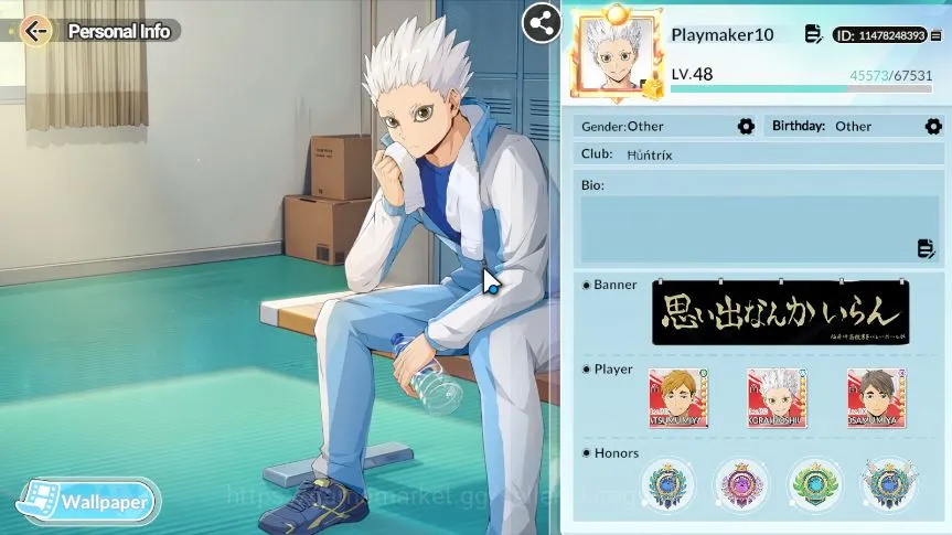 HAIKYU!! FLY HIGH Accounts SEA|Lvl 48|4 UR+Memo [TetsuroKuroo,KoraiHoshiumi,A image 1