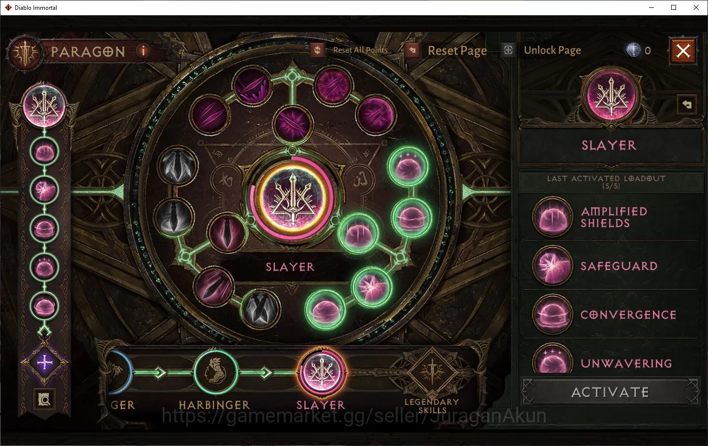Diablo Immortal Accounts High-End SEA-ANU|Lv60(408)Tempest|28k CR|Reso 720|Hell III|Paragon Slayer|Hell Lv16|Esessence Lv 2 3