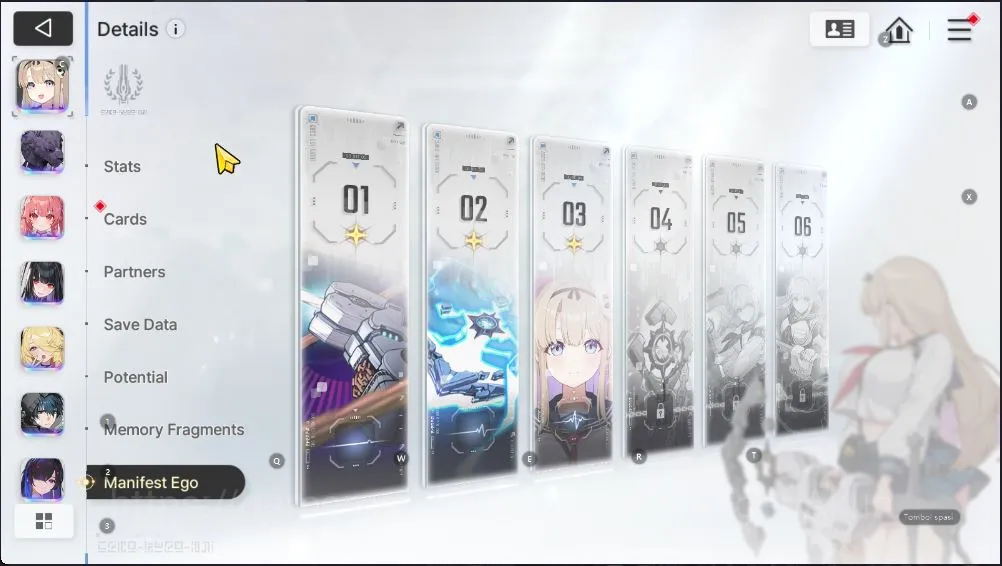 Chaos Zero Nightmare Accounts ASIA Lv43|7 SSR(HaruM3,MeiLinM1,LukeM1,Chizuru,Rin,Hugo,Orlea 5