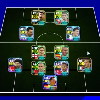 eFootball Accounts High-End Android|Power 3211|12 Epic(Pepe,Gianluca Zambrotta,Suarez,Drogba,Etc)|9 Show Time Manuel