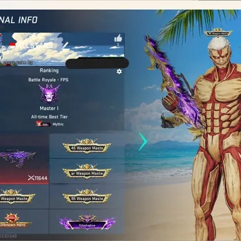 Blood Strike Accounts Collab Skin ASIA|6 Eternal:ZERO-Odashadow,Kala,SCAR,Uzi,QBZ95,MP7|13 Ultra|5 Limit Guns|14