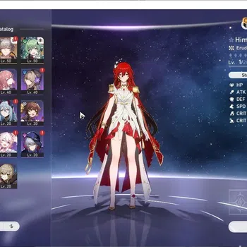 Honkai Star Rail Accounts Others ASIA |TL 40|3 Limited| Himeko Nova, Gilgamesh, Huohuo +2 Std Char|Amphoreus|Male MC|Take