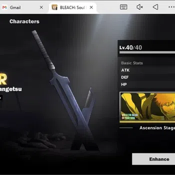 BLEACH: Soul Resonance Accounts Nuverse SEA|Lv.21| 4 SSR 1 Sign (Kaname,Uruhara,Gin,IchigoDZ)+Sign|Log