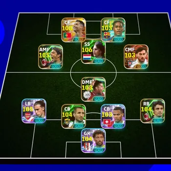 eFootball Accounts Legends & Iconic Players EFOOTBALL COLECTIVE 3229+ | BIGTIME C RONALDO,BIGTIME M KOVACIC,J CRUYFF,RUI
