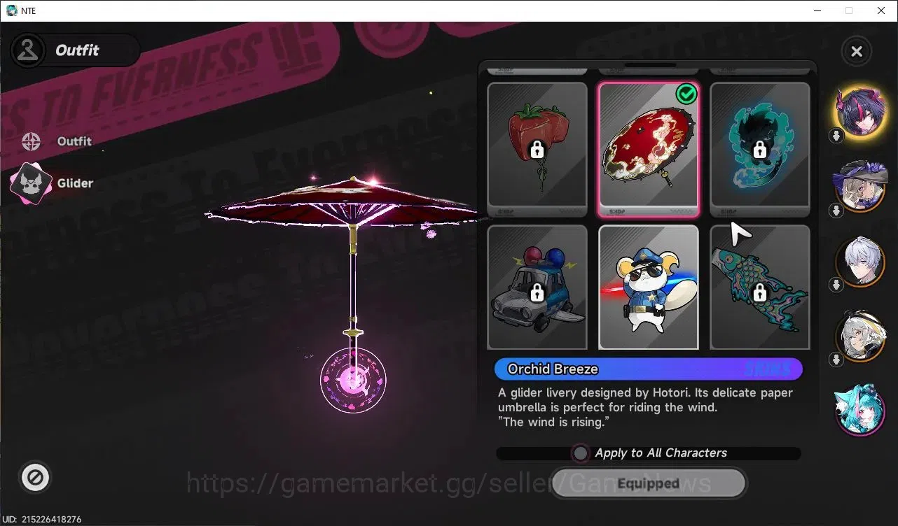 Neverness to Everness Accounts GLOBAL NA|HL 3|3 S-Class 1 Limited Shinku Awk 1,Jiuyuan,(Hathor+Sign)|+1 S-Class Selectr 6