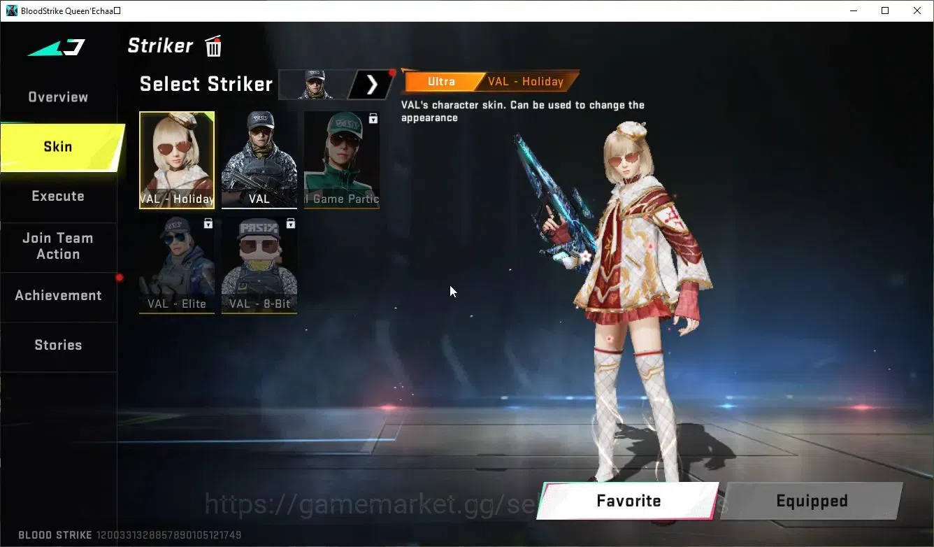 Blood Strike Accounts ASIA|ETERNAL Zero+Collab 7DS Karl98,QBZ95,EVA-SCAR image 13