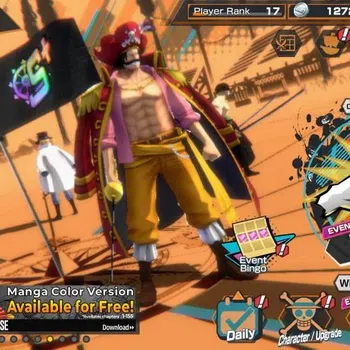 One Piece Bounty Rush High-End Global |EX 4|PR 17|Zoro & Sanji Lv.63/63,Gol D.Rog image 1