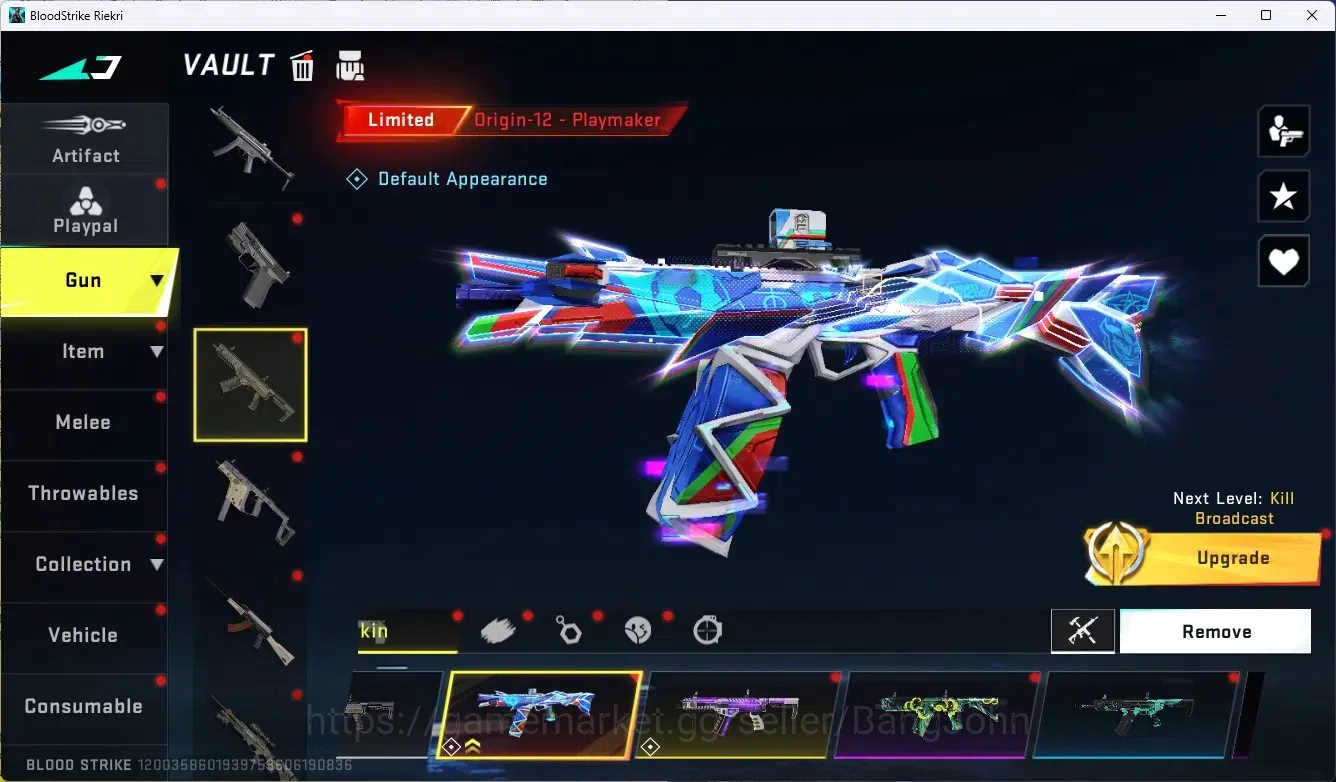 Blood Strike Accounts ASIA|1 Ultra Melee Lightblade-Limbo|2 Eternla Gun+ image 3