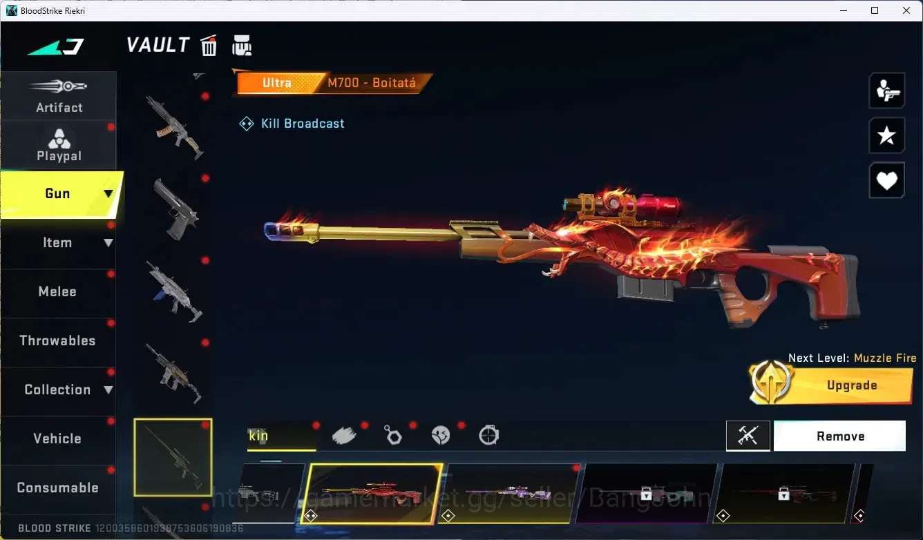 Blood Strike Accounts ASIA|1 Ultra Melee Lightblade-Limbo|2 Eternla Gun+ image 7