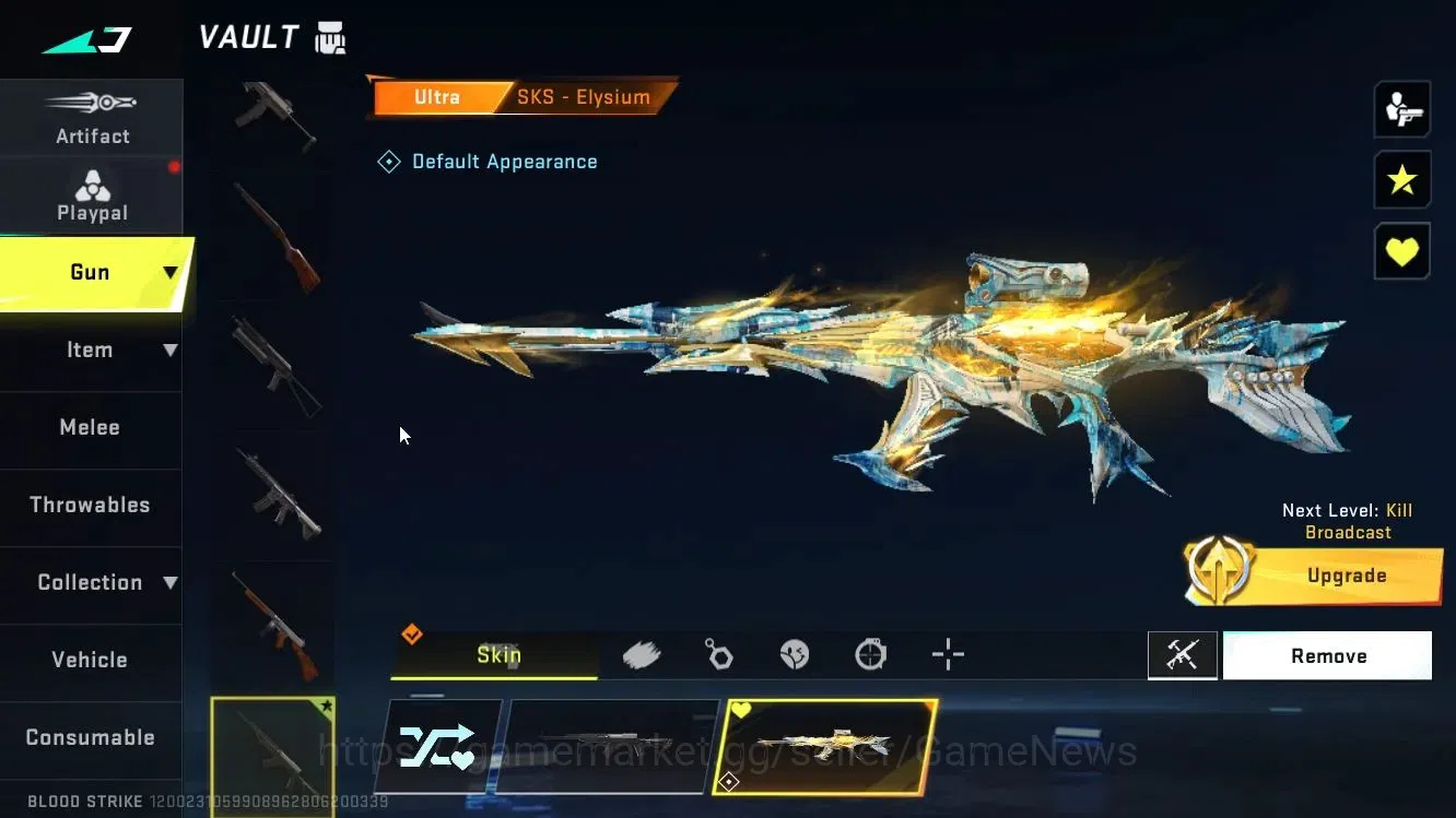 Blood Strike Accounts ASIA|ULTRA[SKS-Elysium] | Legendary [KAG-6,INP-9,M image 8