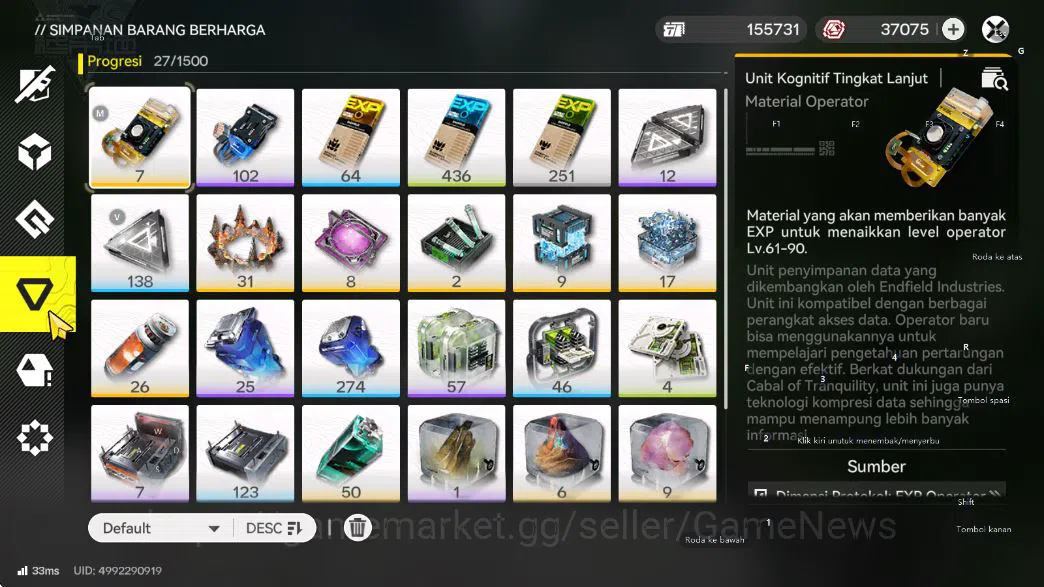 Arknights: Endfield Accounts Asia Lv54|5 SSR [(Ardelia,Yvonne])+Sign,Last Rite, image 11