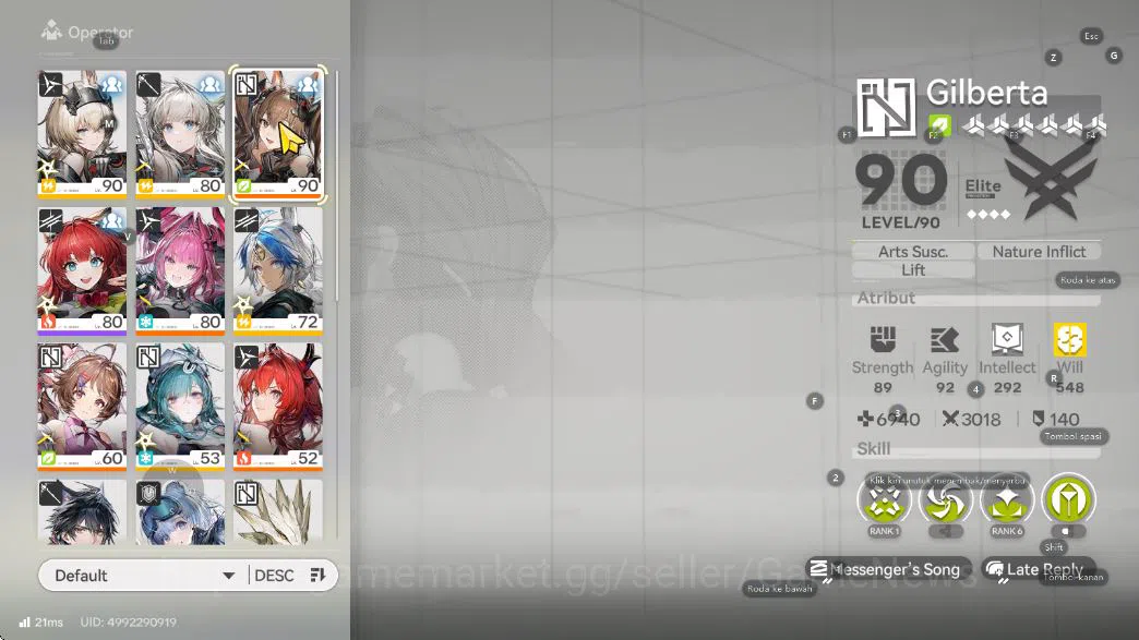 Arknights: Endfield Accounts Asia Lv54|5 SSR [(Ardelia,Yvonne])+Sign,Last Rite, image 2