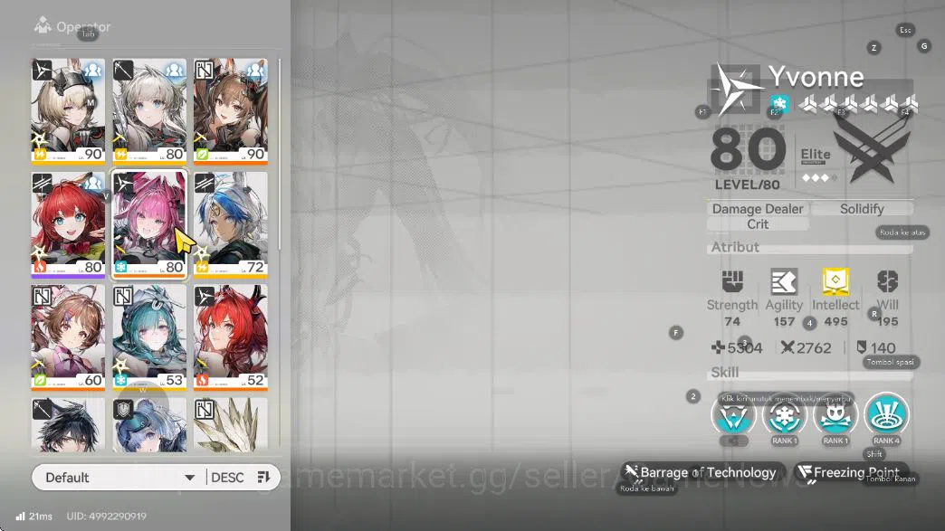 Arknights: Endfield Accounts Asia Lv54|5 SSR [(Ardelia,Yvonne])+Sign,Last Rite, image 3