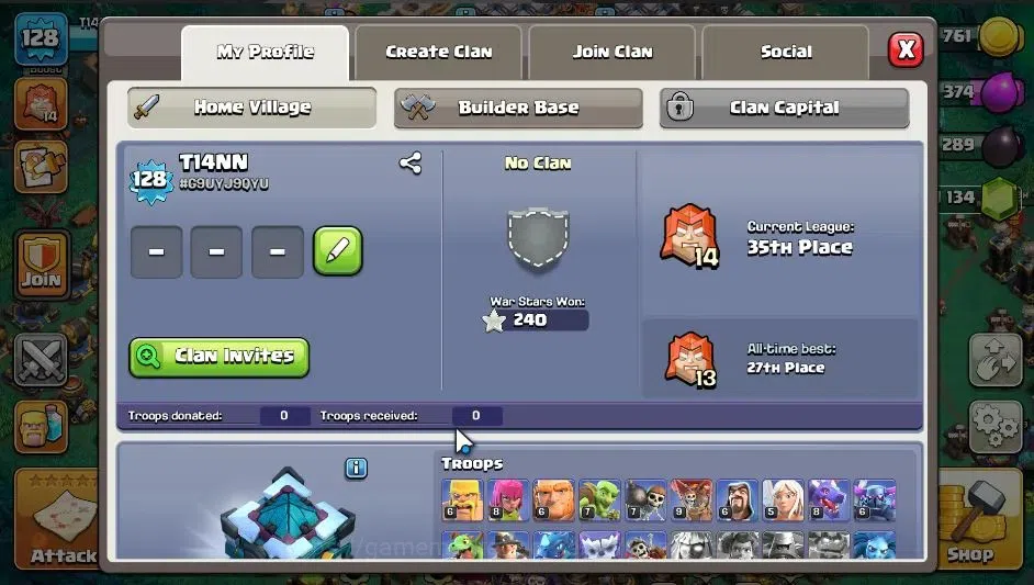 Clash of Clans Accounts LV 128|TH 13-BH 9|HH 7|BK 56,AQ 50,GW 28,MP 38,RC image 2