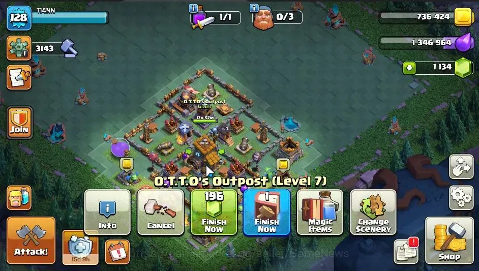 Clash of Clans Accounts LV 128|TH 13-BH 9|HH 7|BK 56,AQ 50,GW 28,MP 38,RC image 6