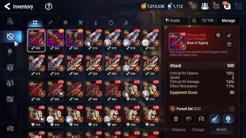 Epic Seven Accounts GLOBAL Unverif|New Era|8 ML(LOTScales,Ruele oL,Bel image 10