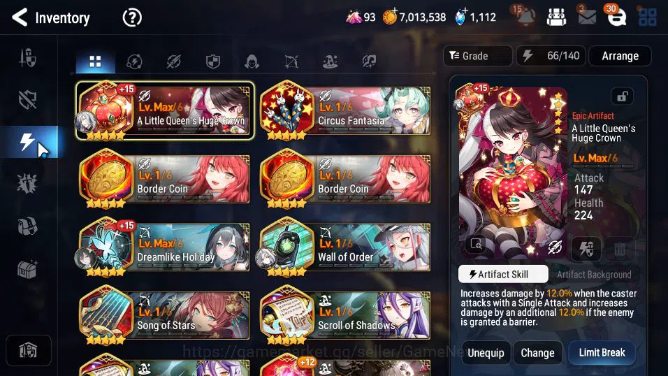 Epic Seven Accounts GLOBAL Unverif|New Era|8 ML(LOTScales,Ruele oL,Bel image 9