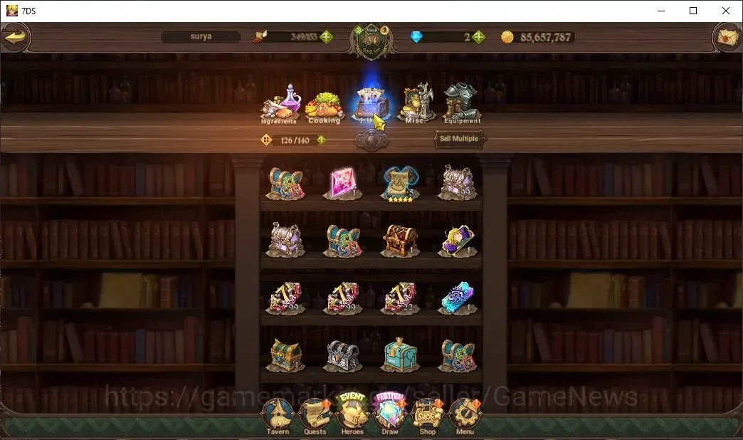The Seven Deadly Sins: Grand Cross Accounts Global|2M CC|23 LS|1 LR+8 UR+Collab ReZero|Elizabe image 16