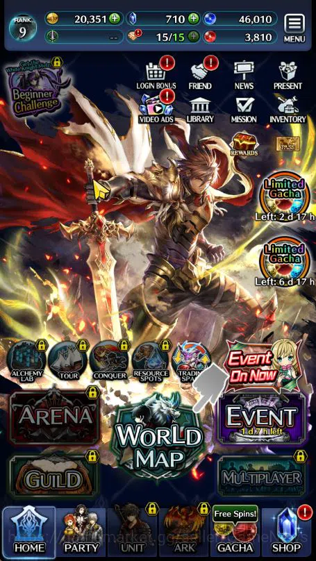 Last Cloudia Accounts Global Rank 9|TopTierUnits (Archbeing Mayly, Gilbe image 5