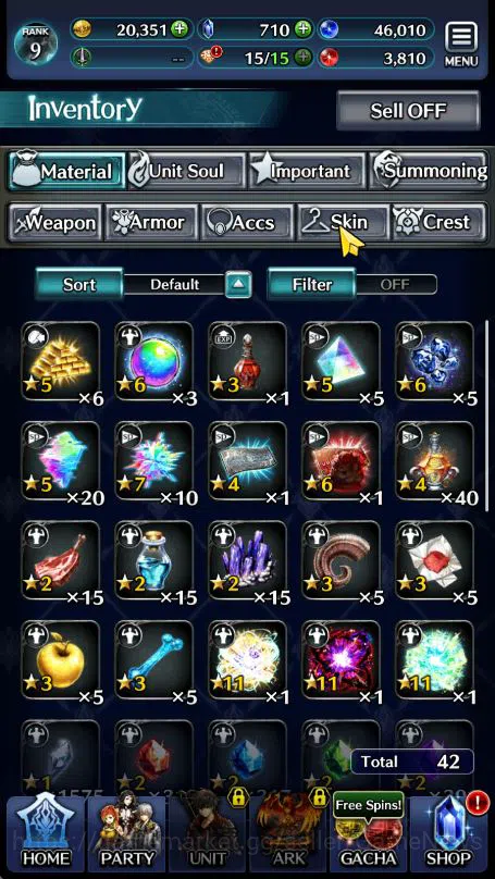 Last Cloudia Accounts Global Rank 9|TopTierUnits (Archbeing Mayly, Gilbe image 7