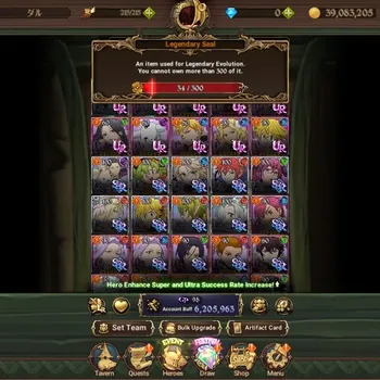 The Seven Deadly Sins: Grand Cross Accounts Endgame ASIA|6,2M CC|9 LR, 10 UR +ReZero,Gachiakuta +Cross