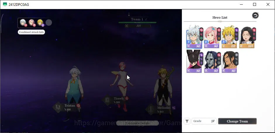 The Seven Deadly Sins: Origin Accounts [SEA] Lv 2 Fresh Starter| 2 SSR | Meliodas P1, Gui image 9